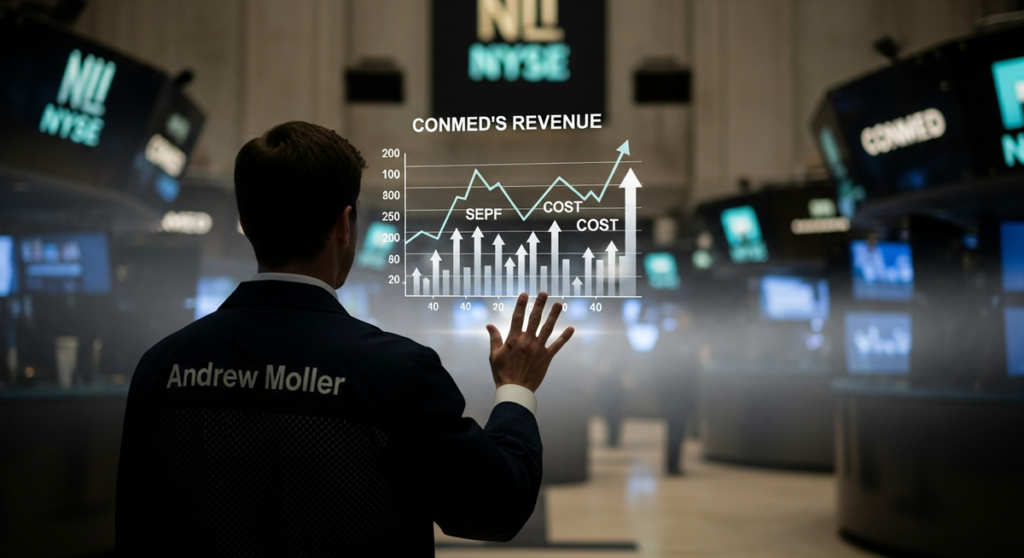 CONMED任命新財務長 安德魯·莫勒挑戰成長困境 CONMED任命新財務長 安德魯·莫勒挑戰成長困境