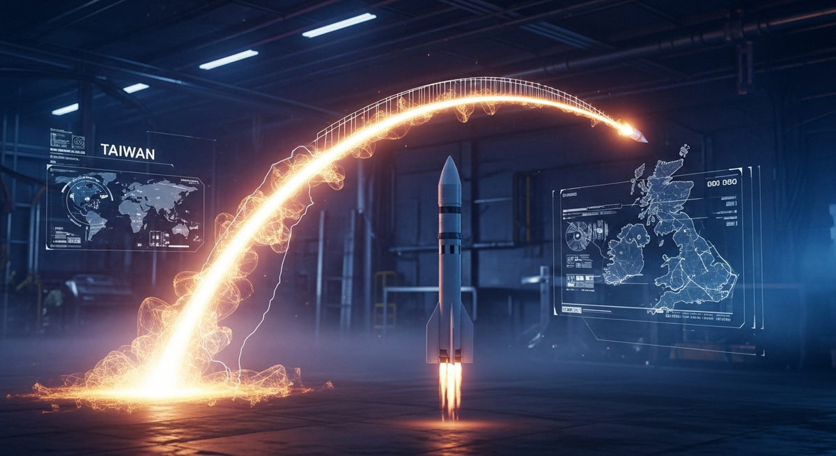 台灣攜手英國進軍太空產業 擴展全球供應鏈佈局 台灣攜手英國進軍太空產業 擴展全球供應鏈佈局