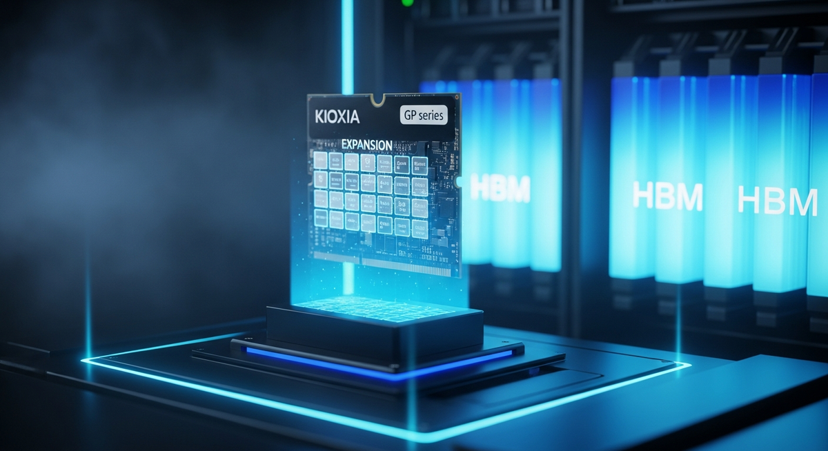 鎧俠發表新型SSD 優化AI GPU工作負載擴展記憶體容量 鎧俠發表新型SSD 優化AI GPU工作負載擴展記憶體容量