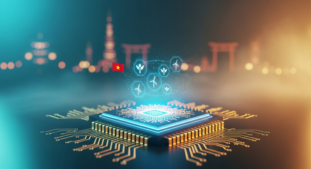 日本越南深化戰略夥伴關係 聚焦半導體與綠能合作 日本越南深化戰略夥伴關係 聚焦半導體與綠能合作