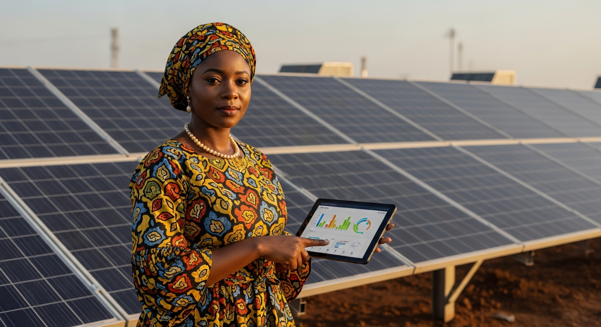奈及利亞太陽能女力典範 Omotola Agbi 獲選百大女性 奈及利亞太陽能女力典範 Omotola Agbi 獲選百大女性