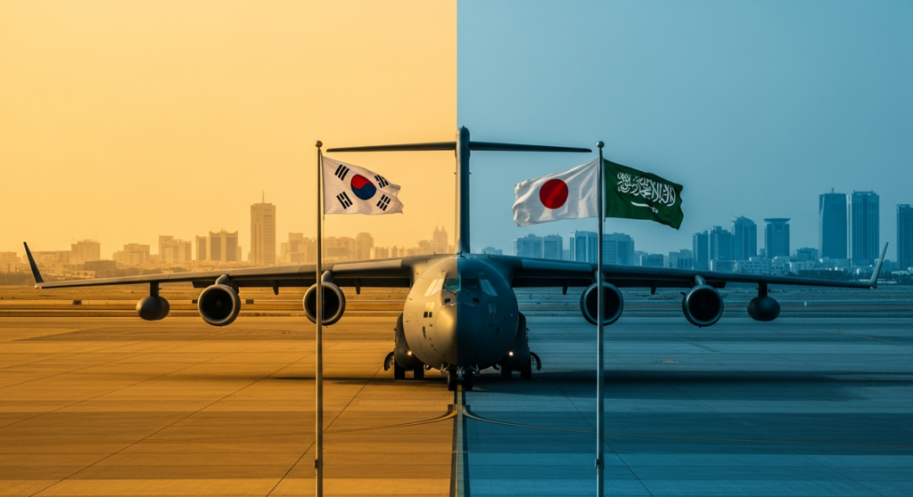 伊朗情勢緊張 韓國軍機助日人撤離,日韓互助再添佳話 伊朗情勢緊張 韓國軍機助日人撤離,日韓互助再添佳話