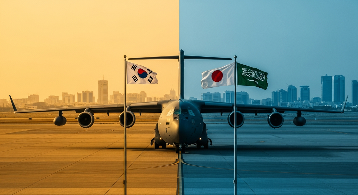 伊朗情勢緊張 韓國軍機助日人撤離,日韓互助再添佳話 伊朗情勢緊張 韓國軍機助日人撤離,日韓互助再添佳話