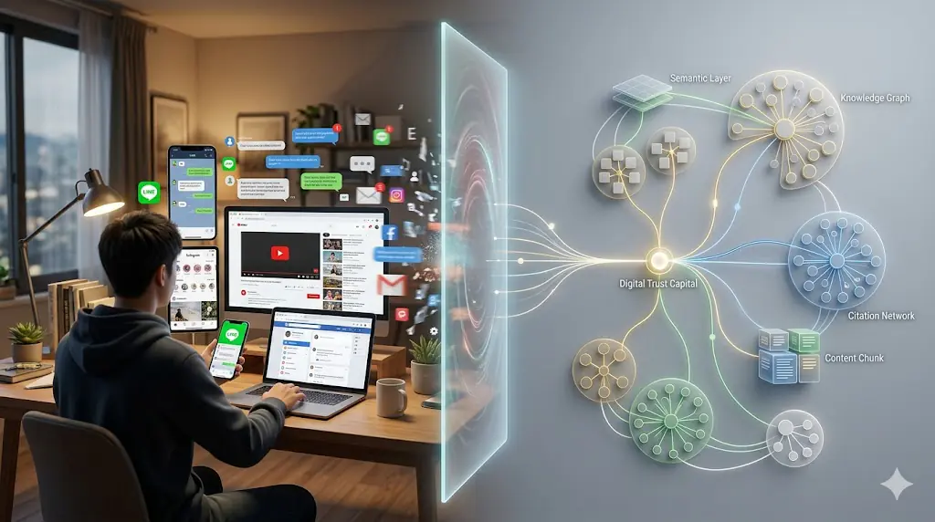 每天努力發 FB、IG,為什麼 AI 還是看不見你?|Digital Trust Capital(DTC)專欄 EP7 每天努力發 FB、IG,為什麼 AI 還是看不見你?|Digital Trust Capital(DTC)專欄 EP7