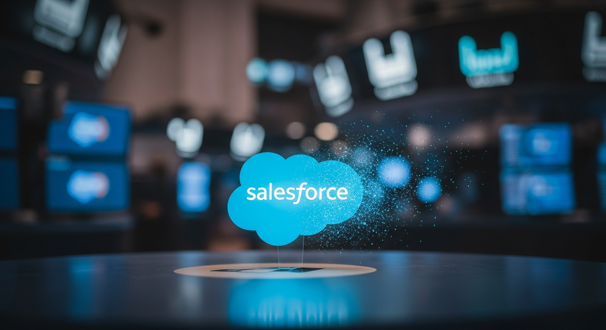 Salesforce股價再挫逾5% 市場憂AI代理衝擊企業軟體 Salesforce股價再挫逾5% 市場憂AI代理衝擊企業軟體