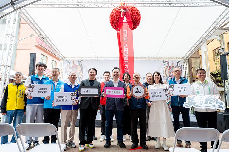 客庄門神修復啟動守護百年彩繪 副市長蘇俊賓肯定民間保存力量 客庄門神修復啟動守護百年彩繪 副市長蘇俊賓肯定民間保存力量