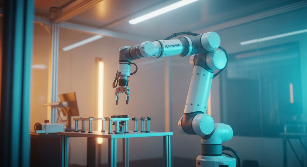 免寫程式也能自動化?UR推出AI訓練器 讓機器人變學徒 免寫程式也能自動化?UR推出AI訓練器 讓機器人變學徒