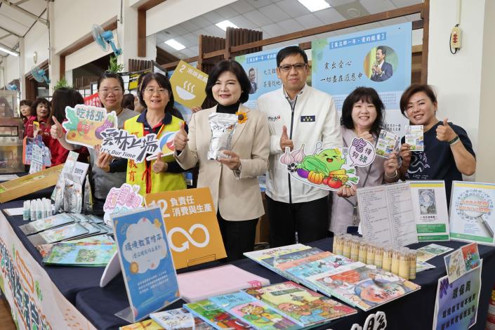 第五屆慈濟×PaGamO雲林縣盃環保防災勇士PK賽登場 逾三百名師生線上競技展現永續行動力 防災教育科技中心、環保局及消防局於活動會場設攤宣導