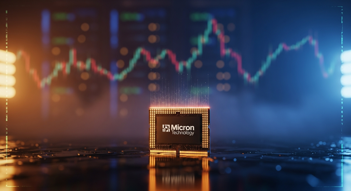 美光AI記憶體需求激增 營收創高卻因巨額投資引發股價震盪 美光AI記憶體需求激增 營收創高卻因巨額投資引發股價震盪