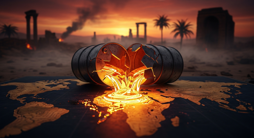 中東戰事加劇衝擊全球油價 布蘭特原油飆破百美元威脅亞洲經濟 中東戰事加劇衝擊全球油價 布蘭特原油飆破百美元威脅亞洲經濟