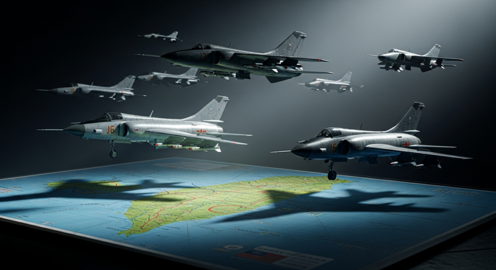 中國改裝噴射機為無人機群 部署台海附近擬癱瘓台灣防空 中國改裝噴射機為無人機群 部署台海附近擬癱瘓台灣防空