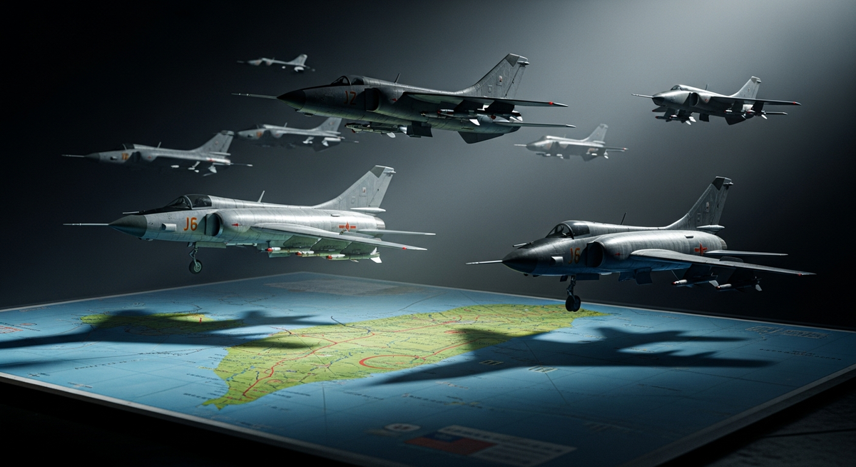 中國改裝噴射機為無人機群 部署台海附近擬癱瘓台灣防空 中國改裝噴射機為無人機群 部署台海附近擬癱瘓台灣防空