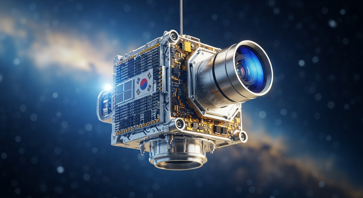 韓國衛星影像震撼曝光 0.3米解析度直逼美軍規等級 韓國衛星影像震撼曝光 0.3米解析度直逼美軍規等級