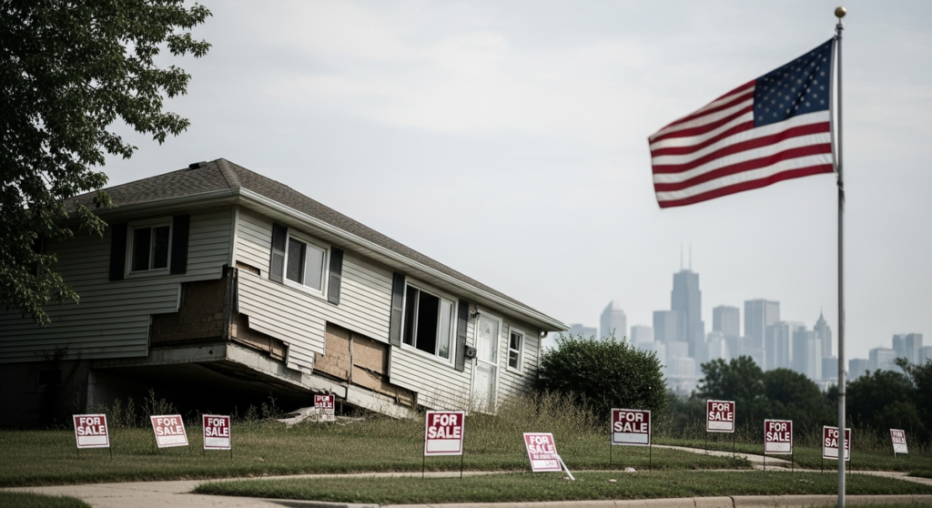 2025年末美國屋主淨值下滑 佛州、加州跌幅最劇 2025年末美國屋主淨值下滑 佛州、加州跌幅最劇