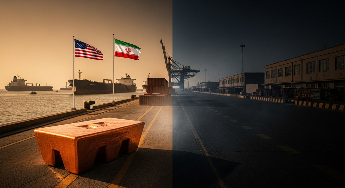 中東緊張情勢推升油價,剛果銅礦供應鏈受阻,倫敦金屬交易所銅價逼近每噸 1.3 萬美元 中東緊張情勢推升油價,剛果銅礦供應鏈受阻,倫敦金屬交易所銅價逼近每噸 1.3 萬美元