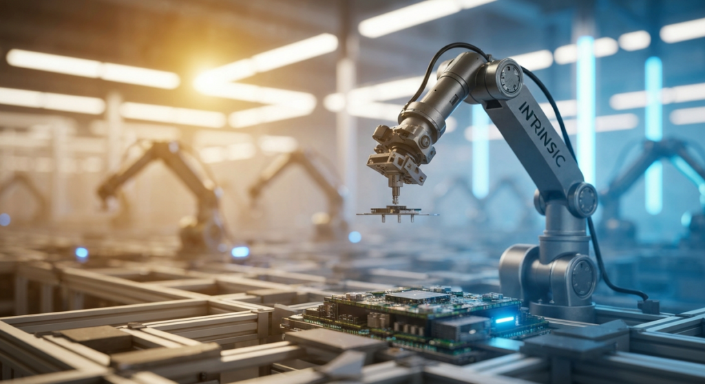 Google 強勢布局工業機器人 AI 整合 DeepMind、Intrinsic 加速製造業自動化 Google 強勢布局工業機器人 AI 整合 DeepMind、Intrinsic 加速製造業自動化