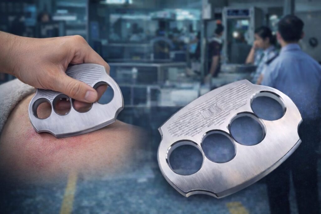 【獨家】筋膜刀也算兇器?機場查驗掀爭議 基層警10秒判斷壓力爆 【獨家】筋膜刀也算兇器?機場查驗掀爭議 基層警10秒判斷壓力爆