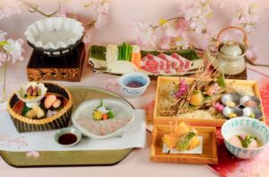 賞櫻新招！莞固和食「櫻鯛御膳」絕美登場　夢幻櫻花牛奶紙鍋每一口都是春天