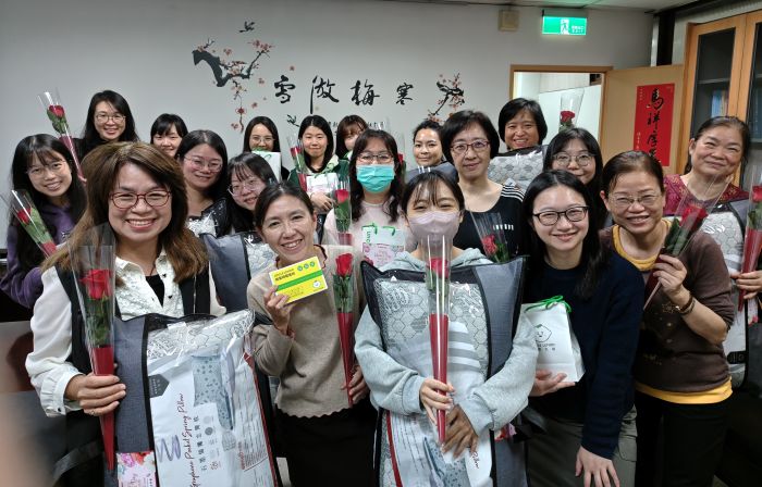 感謝女性同仁辛勞付出 新北警長婦女節獻上祝福 感謝女性同仁辛勞付出 新北警長婦女節獻上祝福