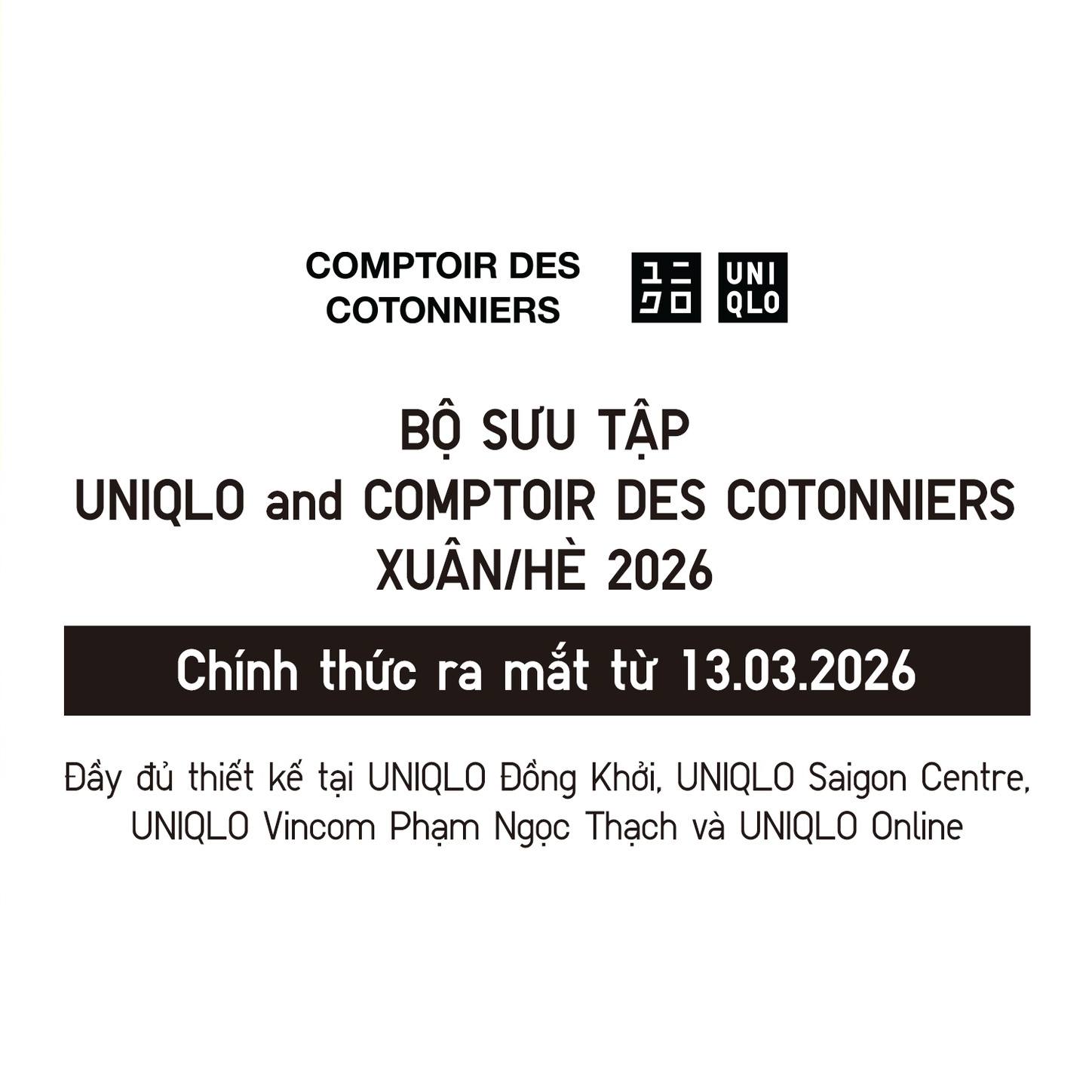 圖 / UNIQLO Vietnam Facebook
