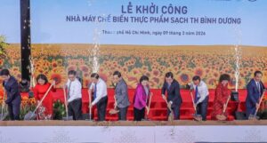 TH集團在越南胡志明市動工6,000億越盾乳品廠 TH集團在越南胡志明市動工6,000億越盾乳品廠