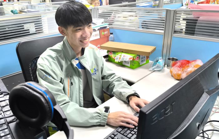 新北技職實力大爆發 勇奪全國競賽北區17金 42 《圖說》榮獲商務軟體設計職種第一名的新北高工洪翊恩同學表示,去年參賽經驗轉化為今年奪冠。〈教育局提供〉