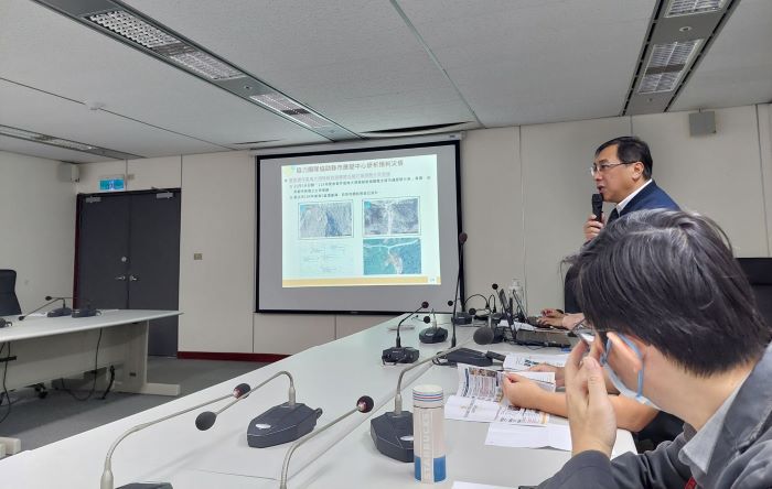 防災成果再獲特優肯定 新北強韌臺灣評鑑三連霸 43 《圖說》強韌臺灣計畫評鑑簡報評鑑。〈消防局提供〉