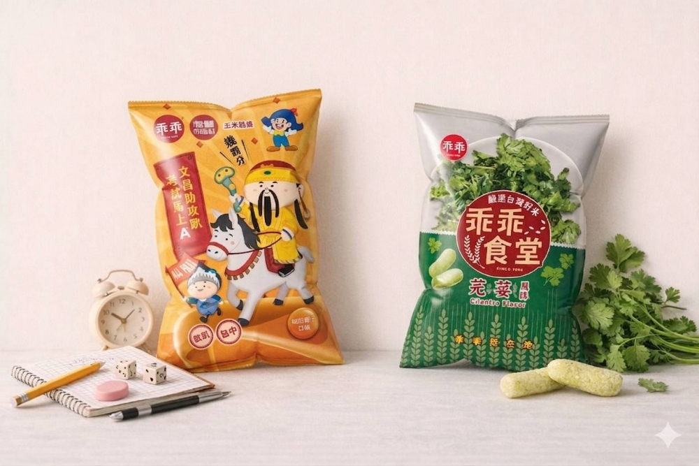 「芫荽」你會念嗎?乖乖推超台香菜口味 再推文昌乖乖搶攻考季商機 4 01乖乖推超台香菜口味 再推文昌乖乖搶攻考季商機