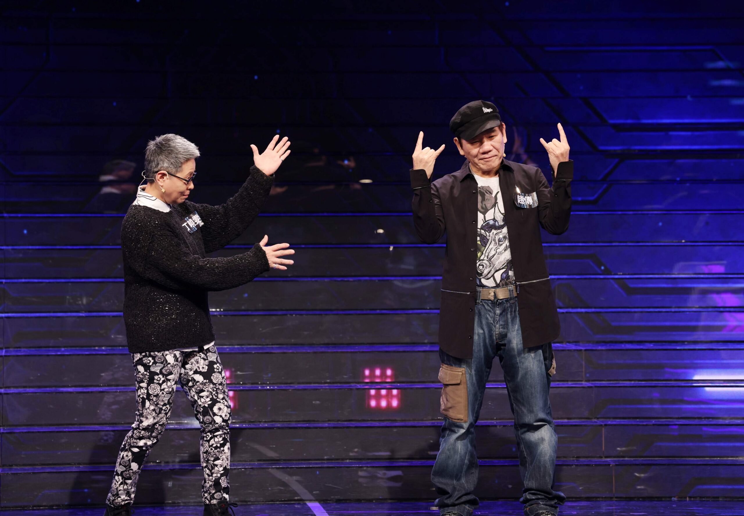 庾澄慶(哈林) 趙傳對談演唱會最危險行為「雷射筆」掃到眼睛或「唱不上去」 庾澄慶(哈林) 趙傳對談演唱會最危險行為「雷射筆」掃到眼睛或「唱不上去」