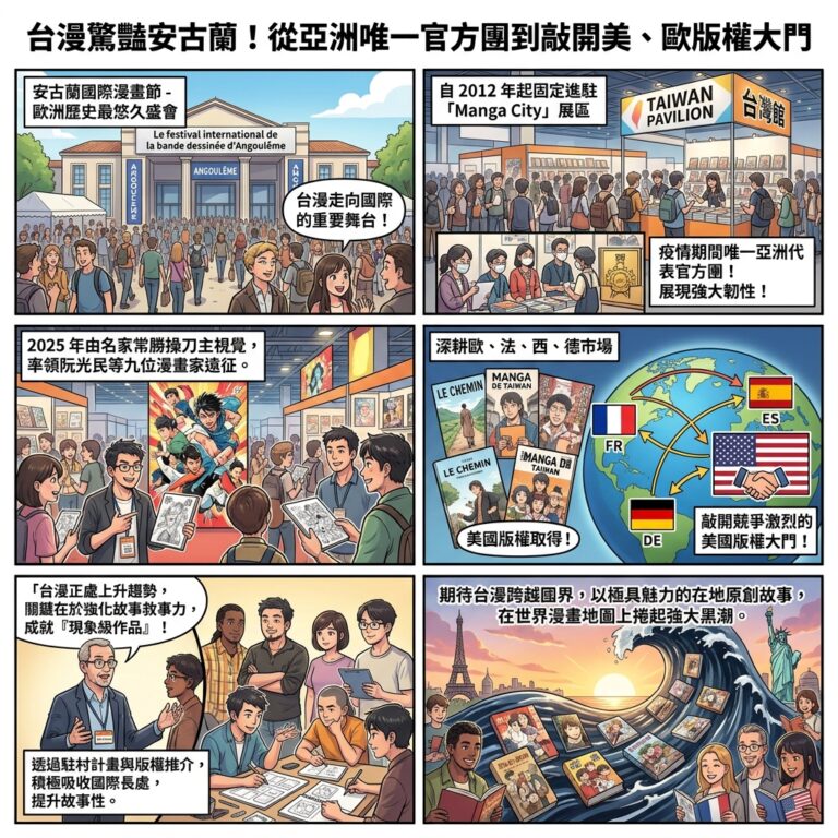 台漫驚豔安古蘭！從亞洲唯一官方團到敲開美、歐版權大門