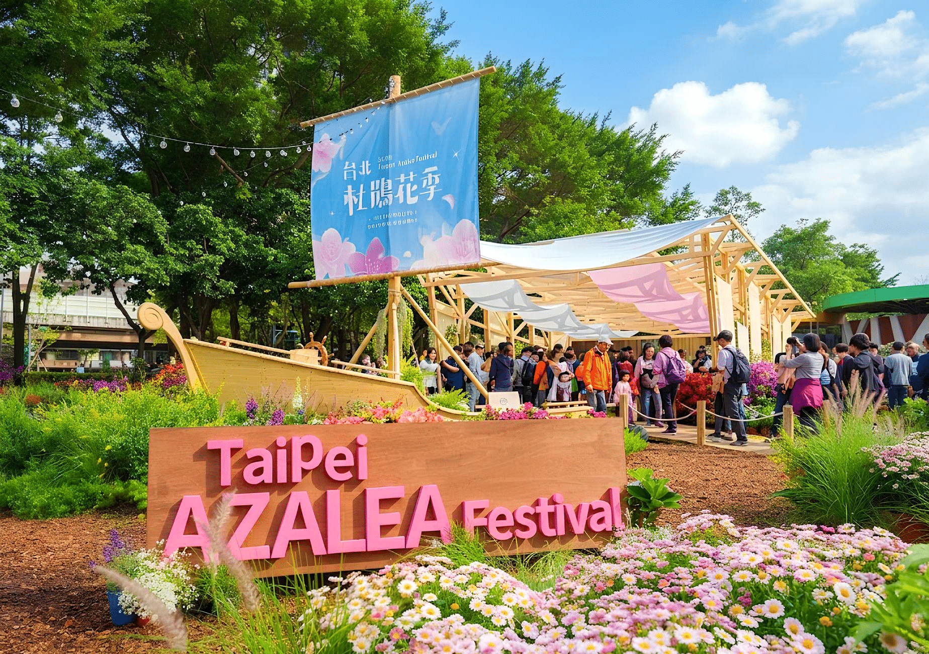 台北杜鵑花季圓滿落幕 人氣活動持續至4月中旬 台北杜鵑花季圓滿落幕 人氣活動持續至4月中旬