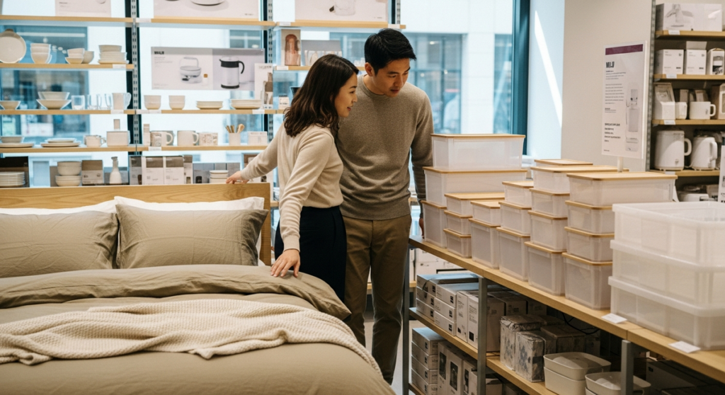 美國網紅夫婦驚豔日本無印良品 居家選物細節與單品實用性獲讚 美國網紅夫婦驚豔日本無印良品 居家選物細節與單品實用性獲讚