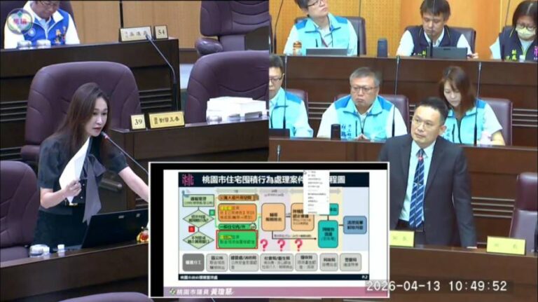 桃園囤積條例上路爭議　黃瓊慧批配套不足、基層扛壓力