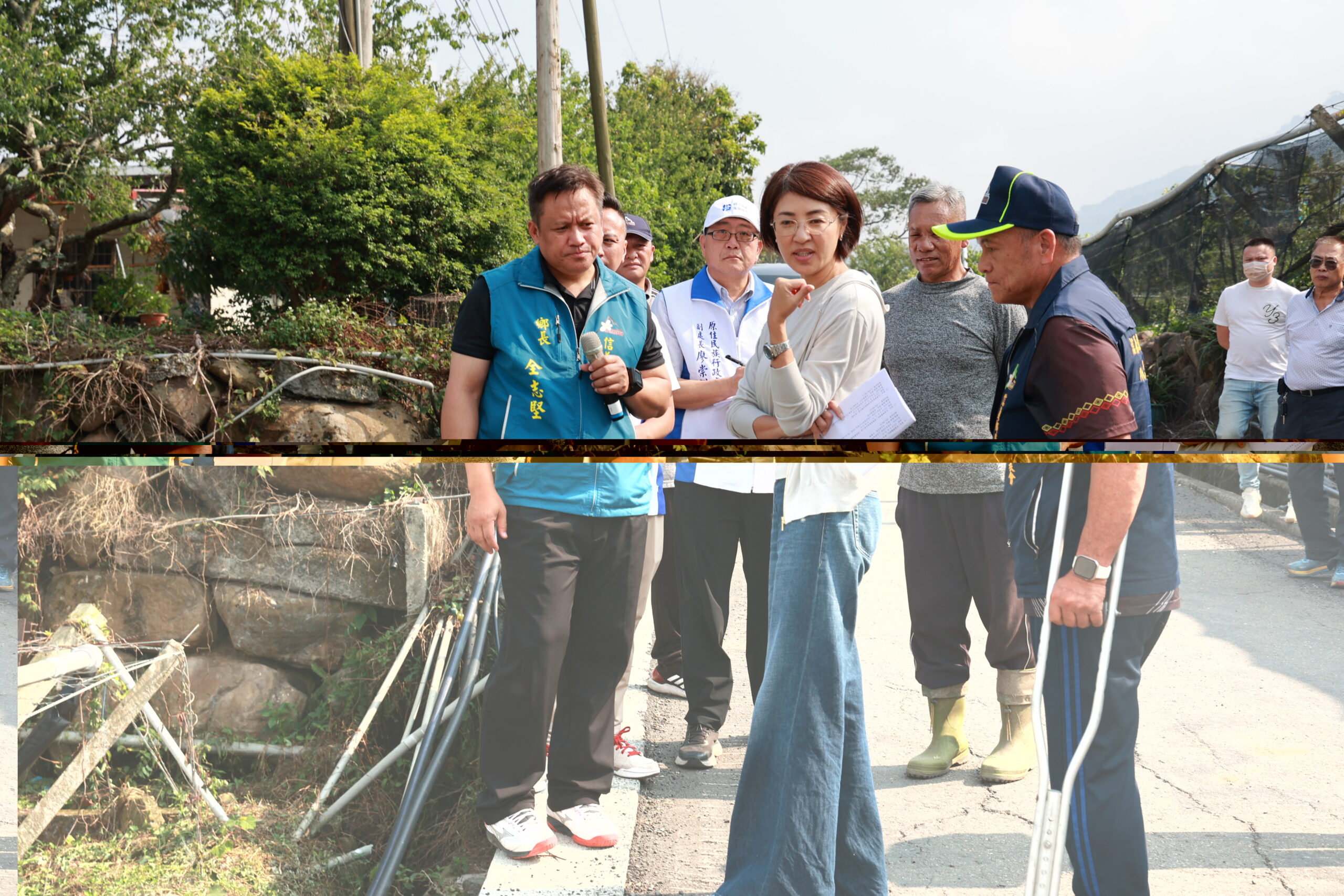 縣長許淑華深入信義鄉會勘 14件基層建設經費近2500萬元 縣長許淑華深入信義鄉會勘 14件基層建設經費近2500萬元