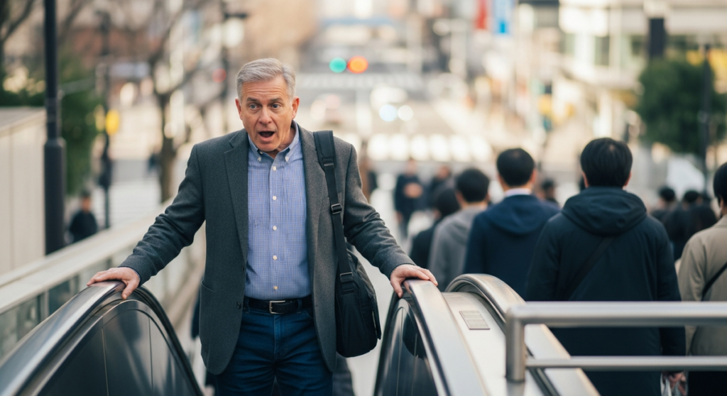 美國遊客驚嘆日本「潛規則」 電扶梯禮儀體現細膩顧慮 美國遊客驚嘆日本「潛規則」 電扶梯禮儀體現細膩顧慮