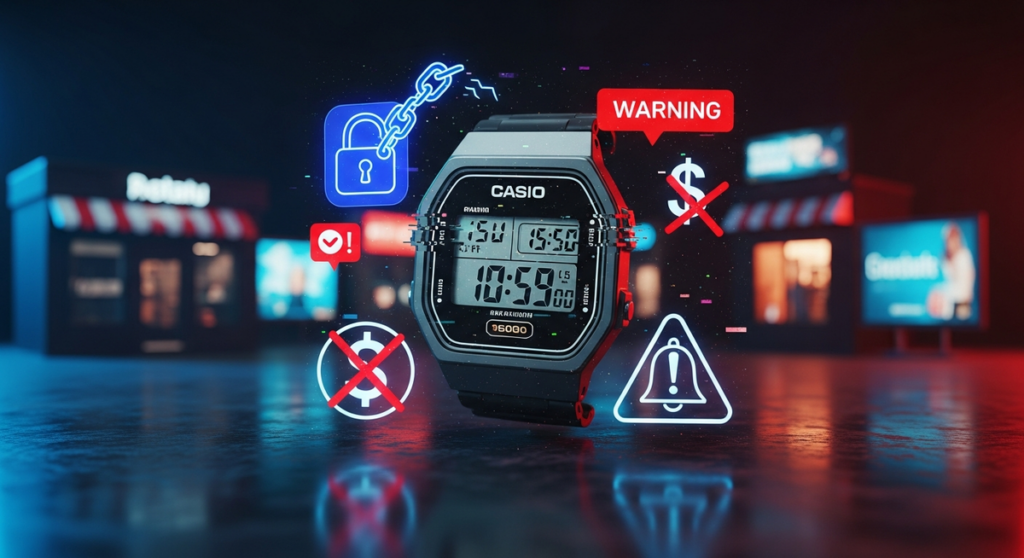 卡西歐遭冒名詐騙 社群假帳號氾濫日企損失慘重 卡西歐遭冒名詐騙 社群假帳號氾濫日企損失慘重