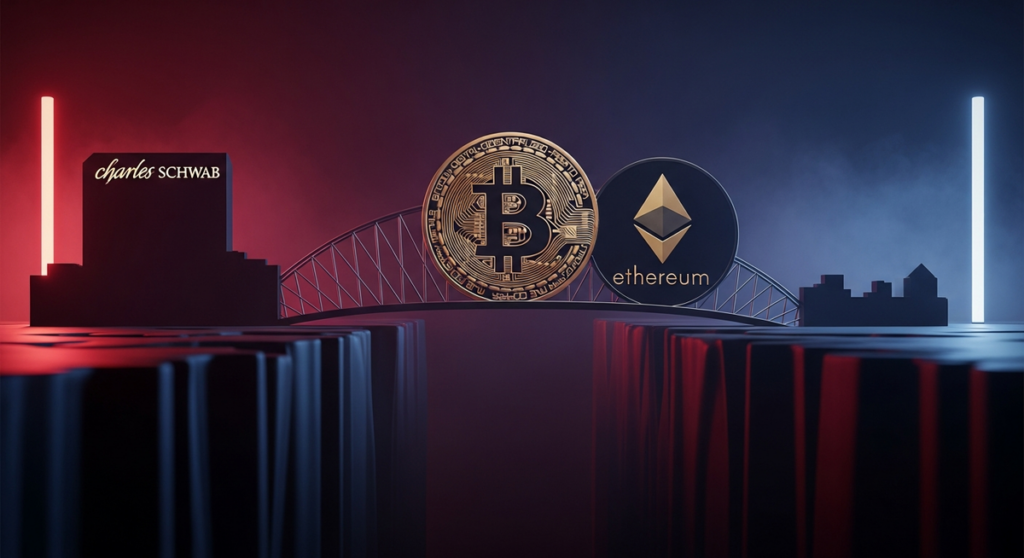 比特幣走低 Charles Schwab 逆勢布局 上半年推現貨交易 比特幣走低 Charles Schwab 逆勢布局 上半年推現貨交易