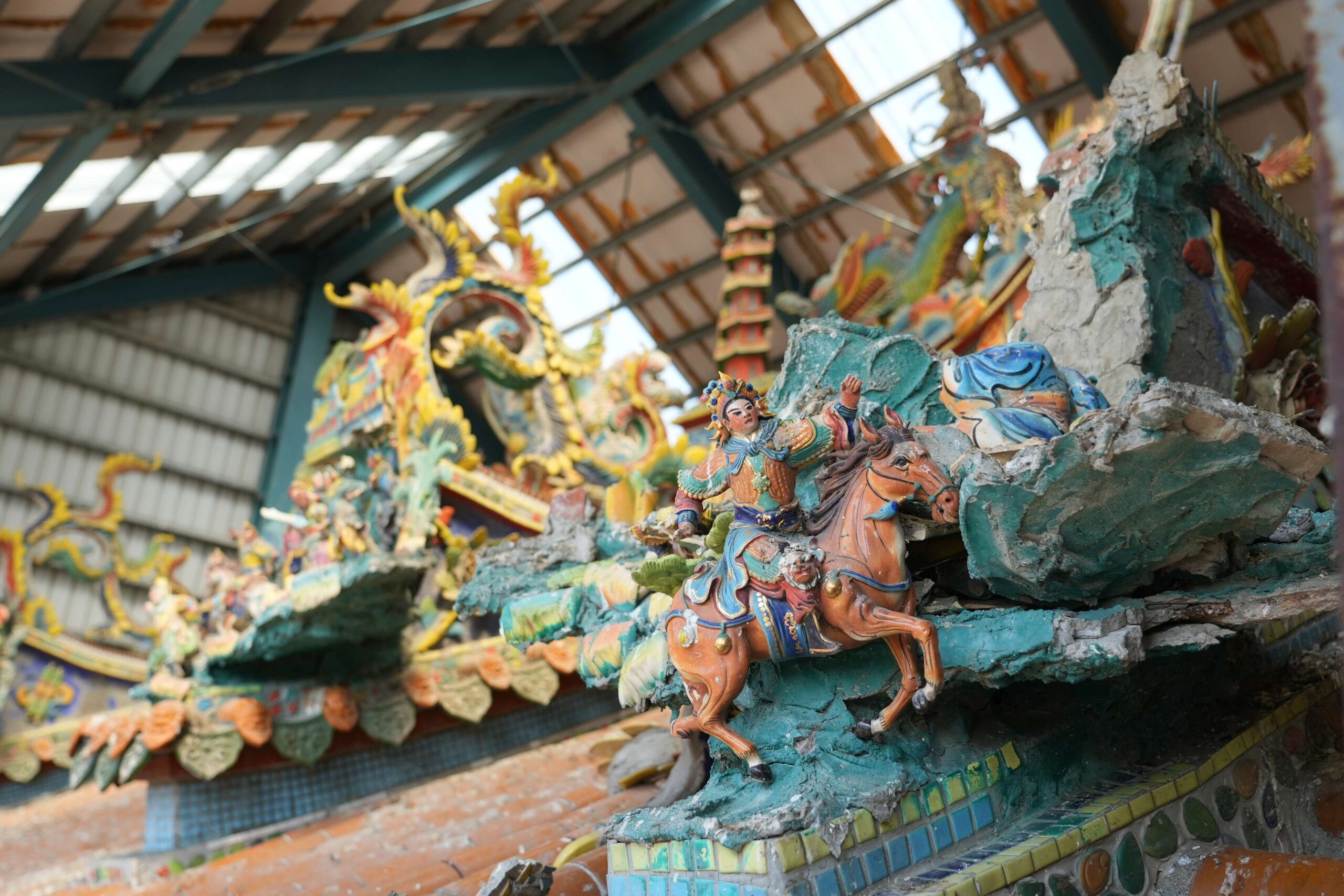 章寶宮修復工程動工 守護國寶級彩繪文化資產 章寶宮修復工程動工 守護國寶級彩繪文化資產