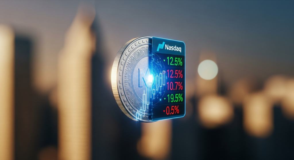 Nasdaq掛牌公司股票代幣化 24小時交易揭示「聰明錢」新動向 Nasdaq掛牌公司股票代幣化 24小時交易揭示「聰明錢」新動向