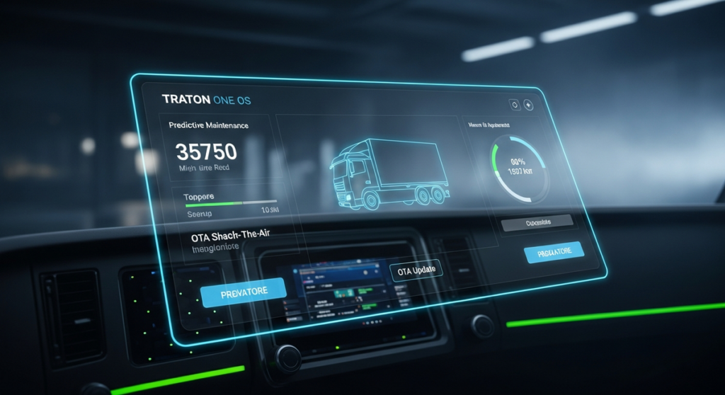 TRATON集團推統一車載軟體TRATON ONE OS 聯手Applied Intuition提升車隊效率 TRATON集團推統一車載軟體TRATON ONE OS 聯手Applied Intuition提升車隊效率