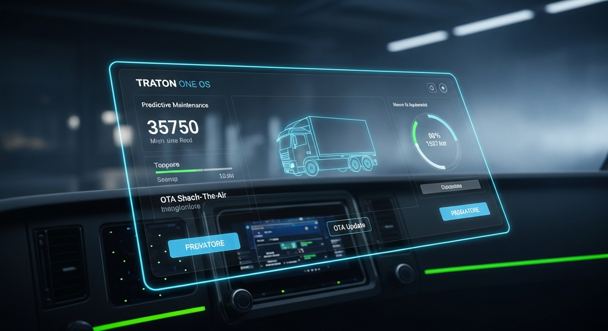 TRATON集團推統一車載軟體TRATON ONE OS 聯手Applied Intuition提升車隊效率 TRATON集團推統一車載軟體TRATON ONE OS 聯手Applied Intuition提升車隊效率