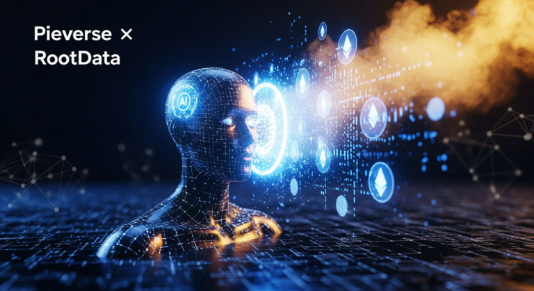 AI助攻加密貨幣研究 Pieverse與RootData結盟提升決策效率