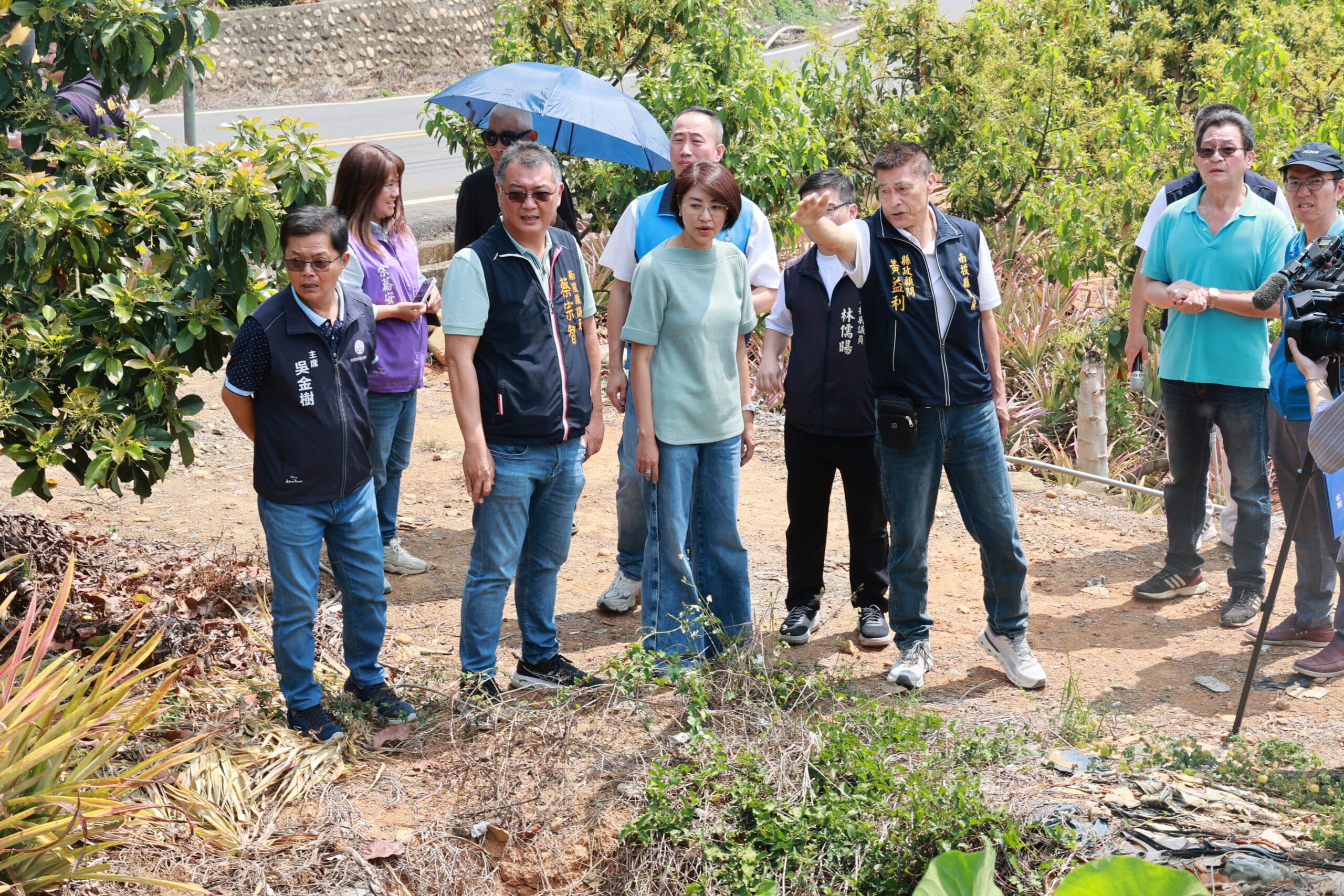 縣長許淑華會勘名間基層建設 核定1,024萬改善 縣長許淑華會勘名間基層建設 核定1,024萬改善