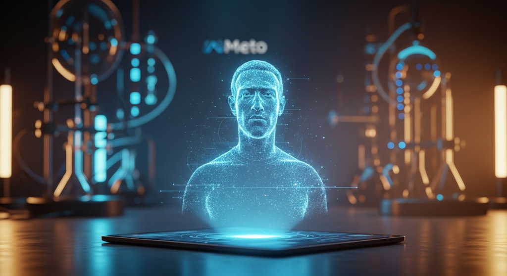 AI應用層出不窮：Meta打造祖克柏分身，機器人助花滑、摺衣