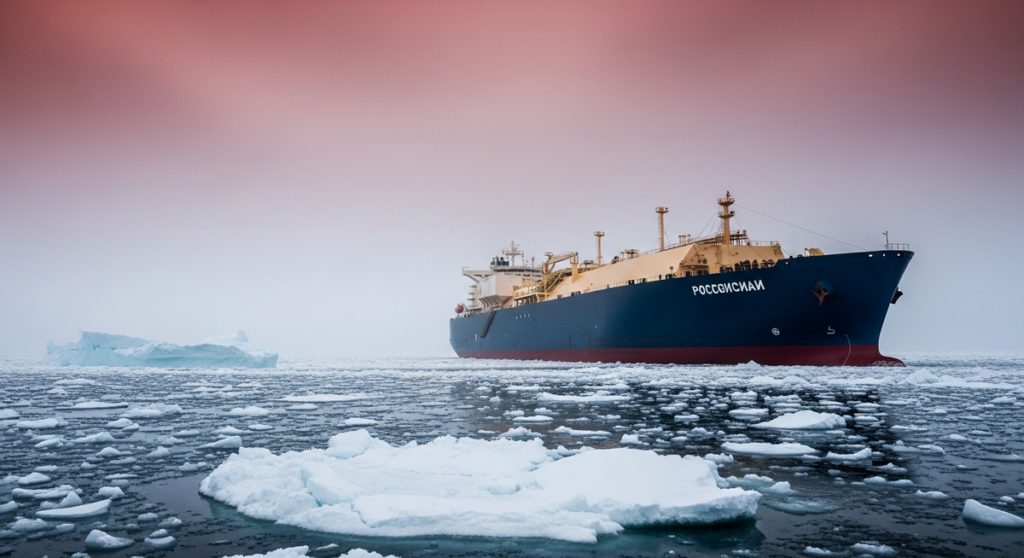 俄羅斯液化天然氣難轉運亞洲 船隊不足歐洲禁令將生效 俄羅斯液化天然氣難轉運亞洲 船隊不足歐洲禁令將生效