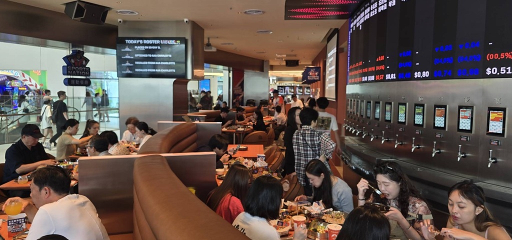 台中最潮觀賽酒場登場!「SPORTS NATION」進駐漢神洲際掀聚餐新風潮 台中最潮觀賽酒場登場!「SPORTS NATION」進駐漢神洲際掀聚餐新風潮