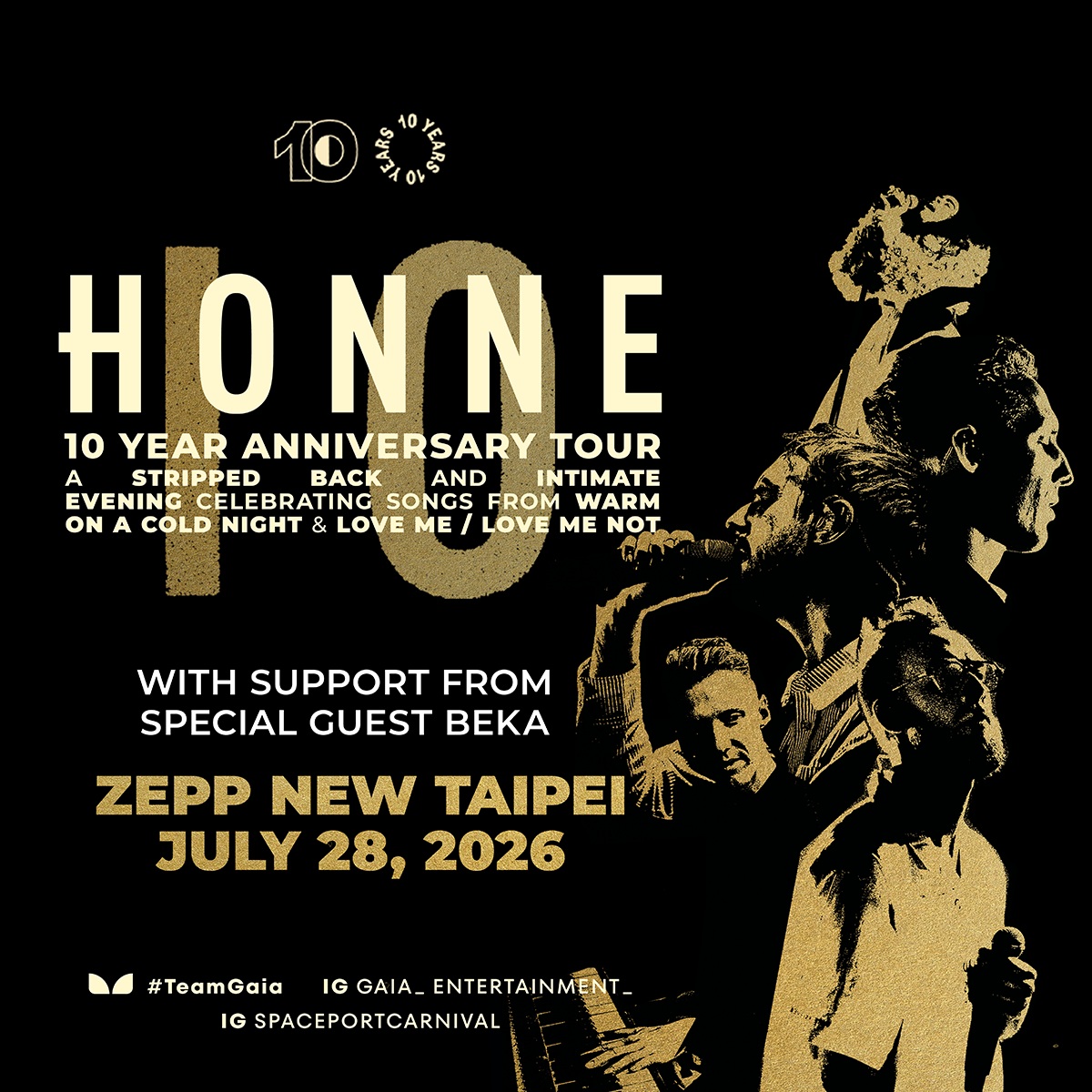 英倫當代電音流行指標性天團HONNE 7/28五度降臨寶島再掀復古靈魂騷樂旋風! 英倫當代電音流行指標性天團HONNE 7/28五度降臨寶島再掀復古靈魂騷樂旋風!