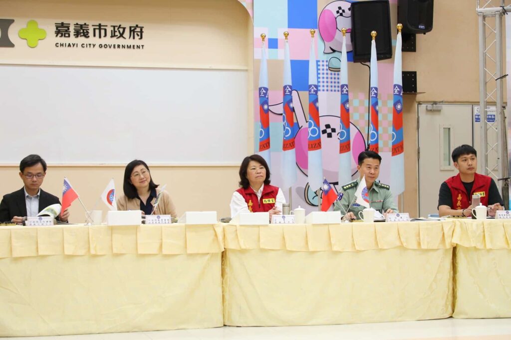 黃敏惠主持三合一會報 強調事前整備才能迅速應變災害 黃敏惠主持三合一會報 強調事前整備才能迅速應變災害