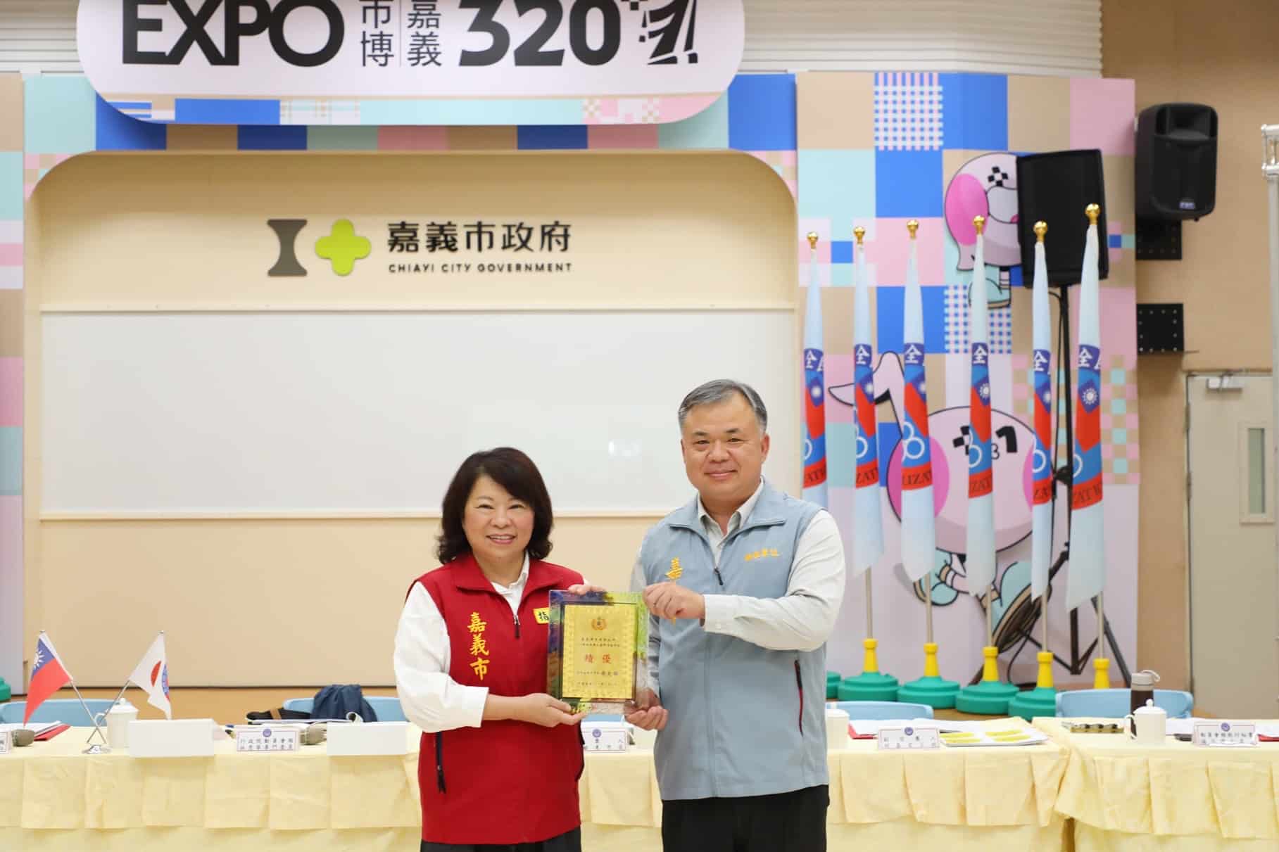 黃敏惠主持三合一會報 強調事前整備才能迅速應變災害 黃敏惠主持三合一會報 強調事前整備才能迅速應變災害