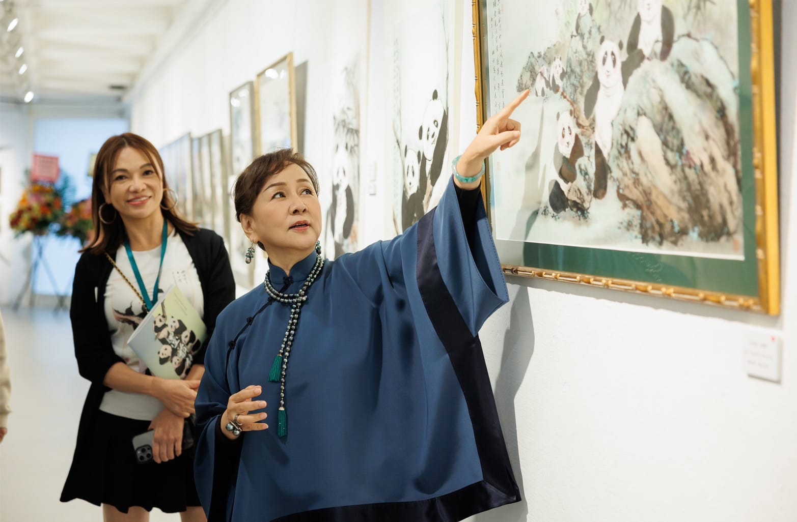 國畫大師黃君璧幼女黃湘詅攜父103幅珍作回台 中正紀念堂展父女水墨傳承 國畫大師黃君璧幼女黃湘詅攜父103幅珍作回台 中正紀念堂展父女水墨傳承